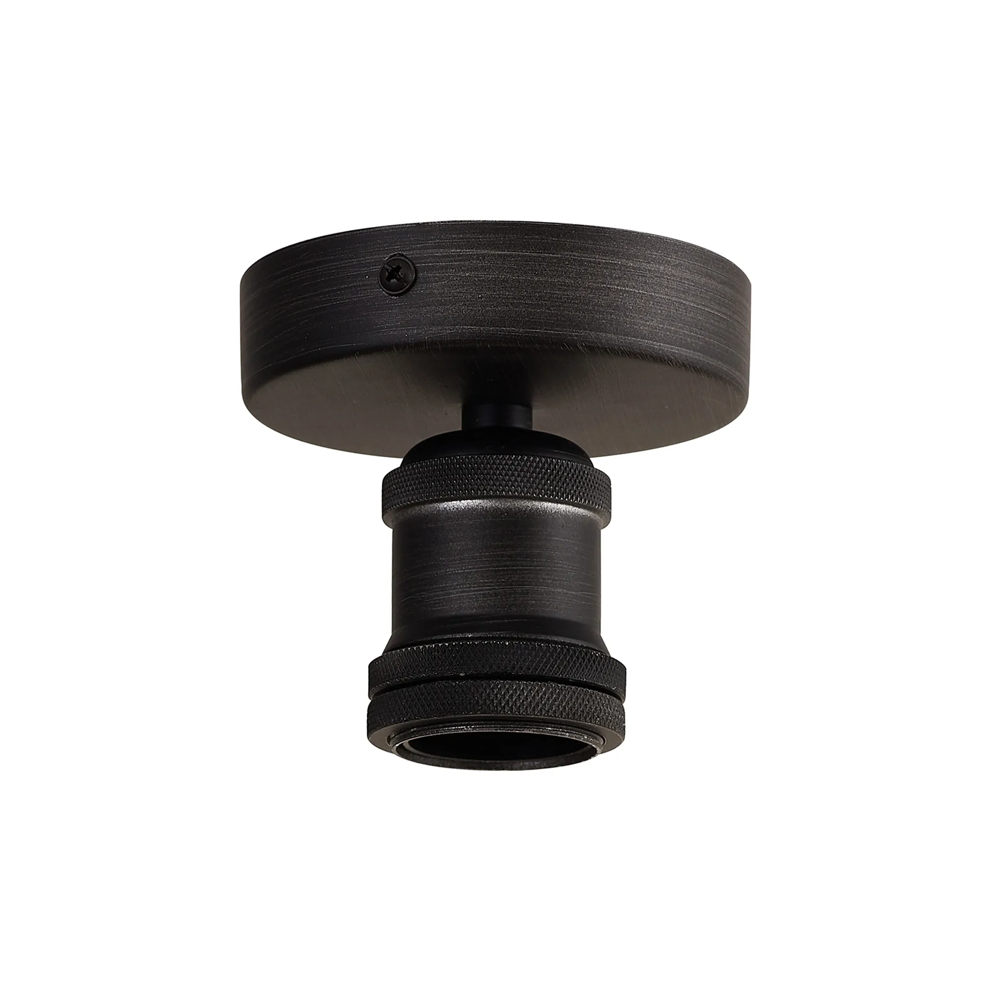 D0800  Dreifa 10cm Ceiling Light, 1 x E27, Pewter